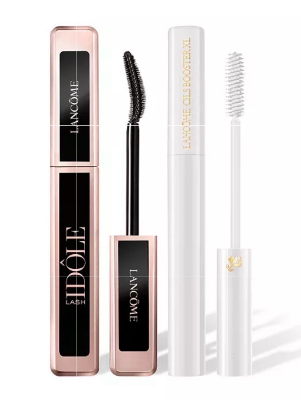 2pcs Lancome Lash Idole Mascara & Cils Booster XL Lash Primer Set Full Size NEW